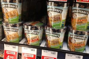 vegan products Ben and Jerry's Non-Dairy Ice Cream
