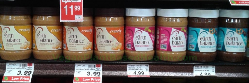 vegan products earth balance peanut butter